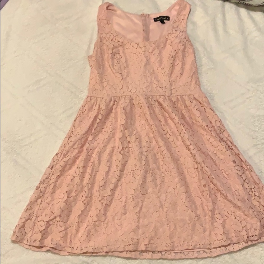 Baby pink dress